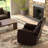 Global Home Swivel Glider Recliner With Manual Footrest, Comfortable And Stylish Seating For Any Room, Recliner-950565937