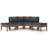 Brause 5 Piece Lounge Chair with Cushions-1009888980-1009888981