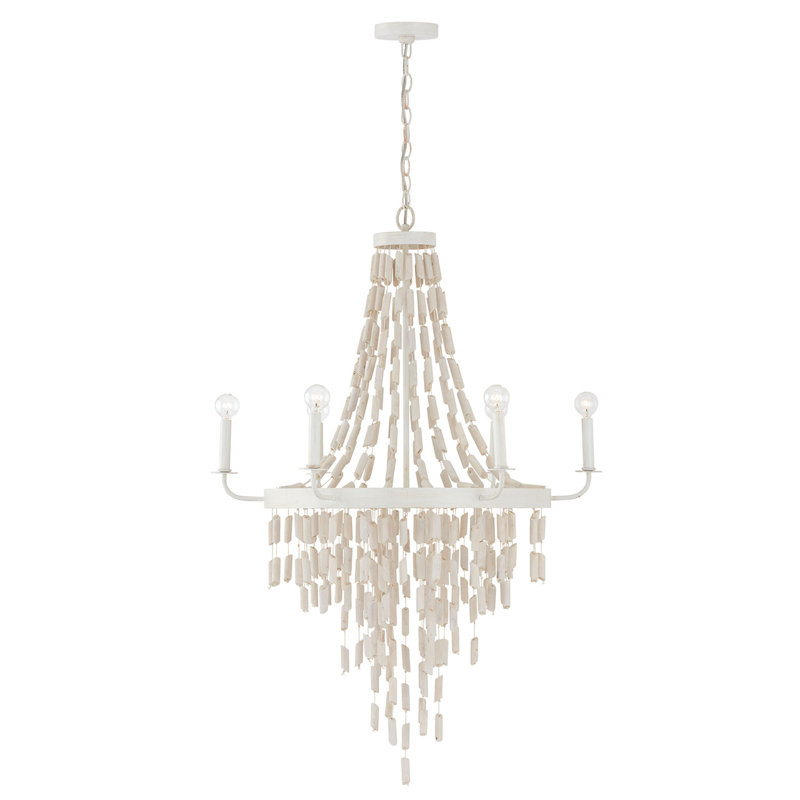 Lustre empire, H 42 po x l 31 po