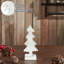 Figurine de Noël en bois blanc-52424976