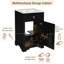 20" Single Bathroom Vanity with Ceramic Top-1887599204