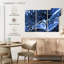 Avery Dark Blue Abstract-107941066