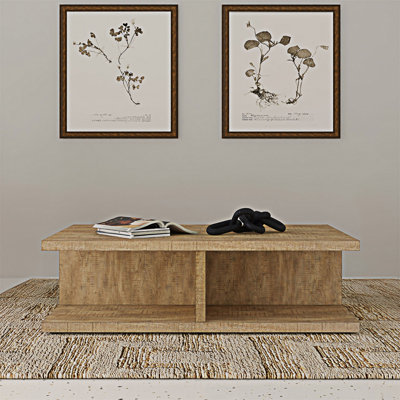 Table basse rectangulaire