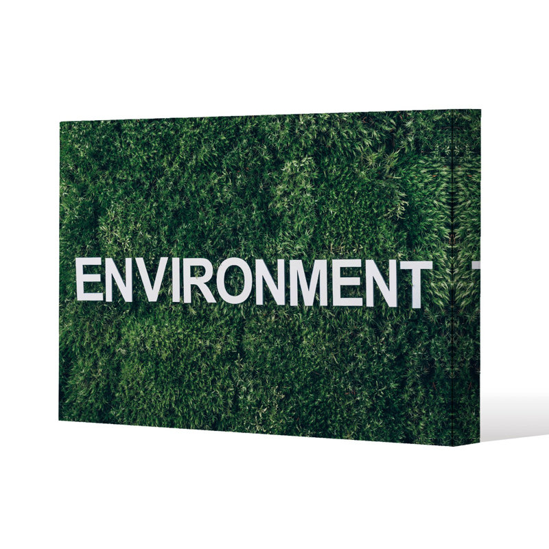 Wellness Environment Slim Style Canvas Print, 15mm Slim Real wood., 60 cm H x 80 cm W