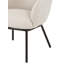 Chaise d'appoint Mid-Century en velours côtelé avec pieds en métal et assemblage facile-1454187906
