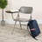 Ralph Premium Steel Folding Chair With Right-Handed Tablet Arm - Space-Saving Design