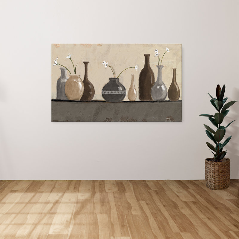 "Still Life I" par Roz Oesterle, reproduction sur toile, H 28 po x l 48 po x P 1,5 po