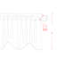 Floral Scalloped Window Valance-1657118434