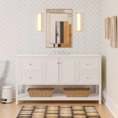 Binne 60" Single Bathroom Vanity Set