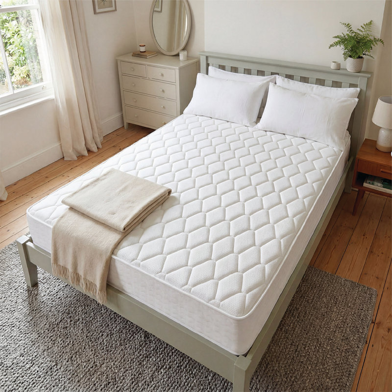 Dormeo Aloe Vera Deluxe Foam Mattress, Kingsize (5')