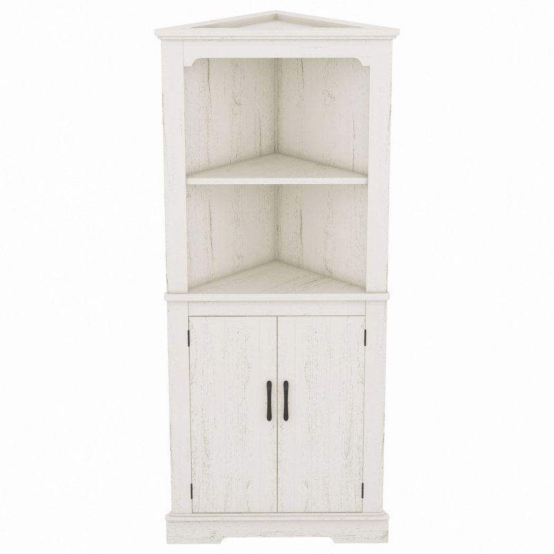 Corner Storage Cabinet, Beige