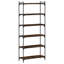 Adeife 188cm H x 30cm W Metal Standard Bookcase-747873584-747873586