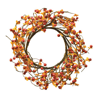 Faux 6.5'' Wreath
