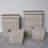 JVL Split Willow Basket
