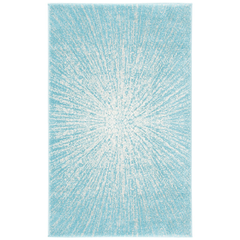 Faustina Performance Abstract Rug, Rectangle 3' x 5'