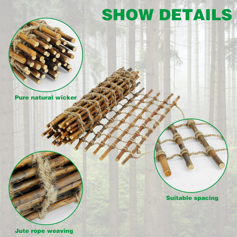 Willow Folding Trellis, 82" H x 39" W
