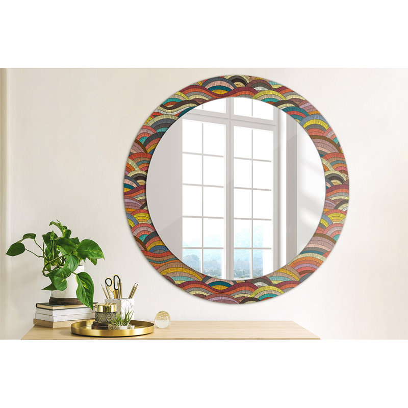 Huldar Glass Flat Wall Mirror
