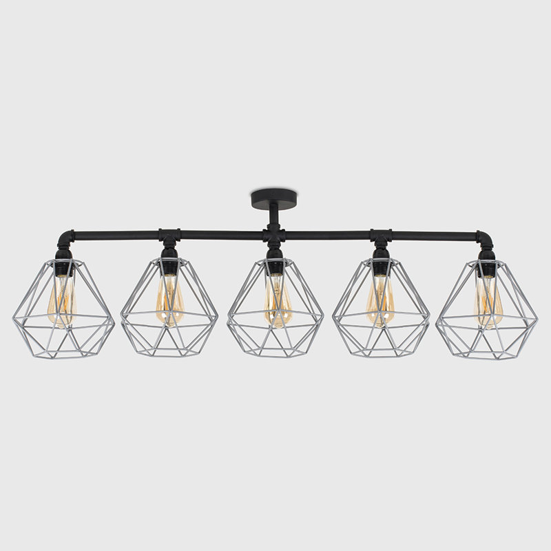 Uma 111cm 5 -Light Track Kit, LED Bulb