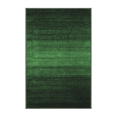 Washable Abstract Indoor Rug