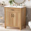 Meuble-lavabo de 30 po avec lavabo en céramique