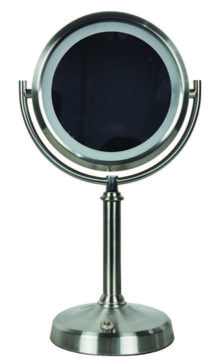 Circular LED 1X/10X Magnifying Vanity Mirror