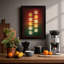 Light Spectrum Modern - Framed Print-1989599701-1989599700