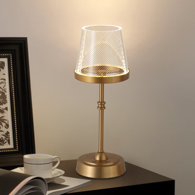 Lampe Tabel à DEL réglable sans fil avec lumière à intensité variable et couleurs RVB