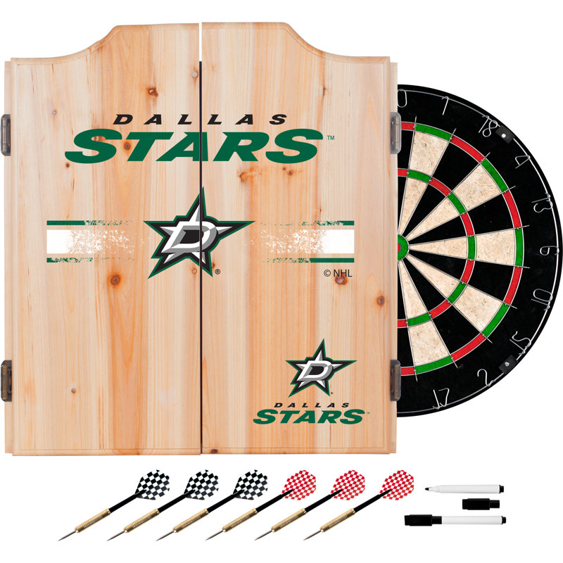 Ensemble de jeu de fléchettes NHL Logo, Dallas Stars