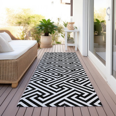 Tapis intérieur / extérieur Fairhaven avec envers antidérapant