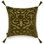 Anaconda Throw Square Pillow Cover & Insert - Olive Green