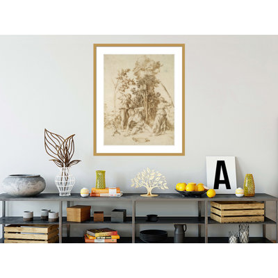 La mort d'Orphée par Albrecht Dürer, impression giclée sur cadre