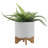 Elegant Chevron Planter With Stand, A Stylish And Functional Addition To Any Space