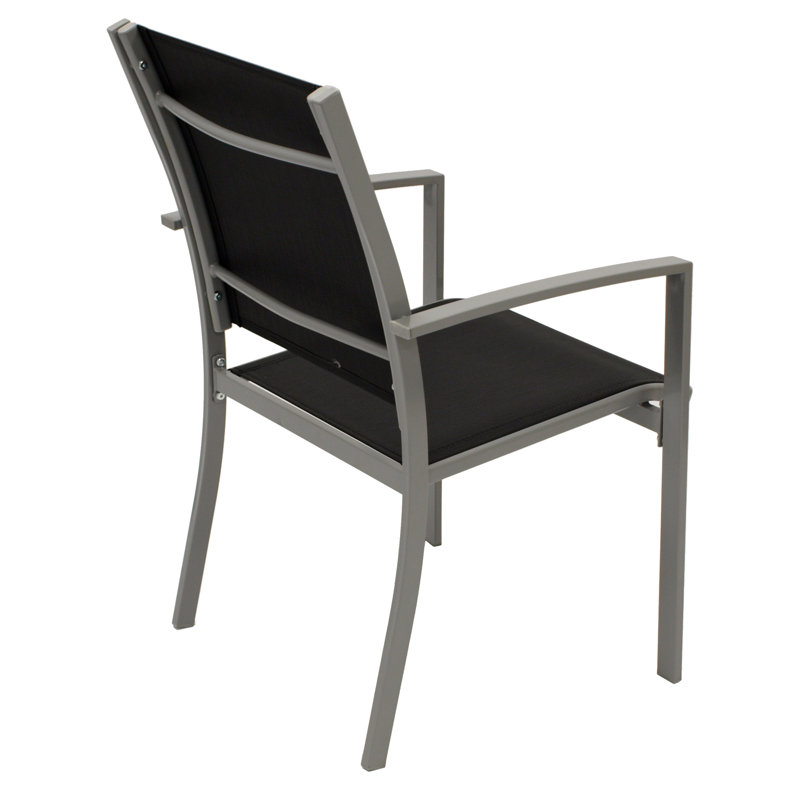 Vreeland Stacking Patio Dining Armchair