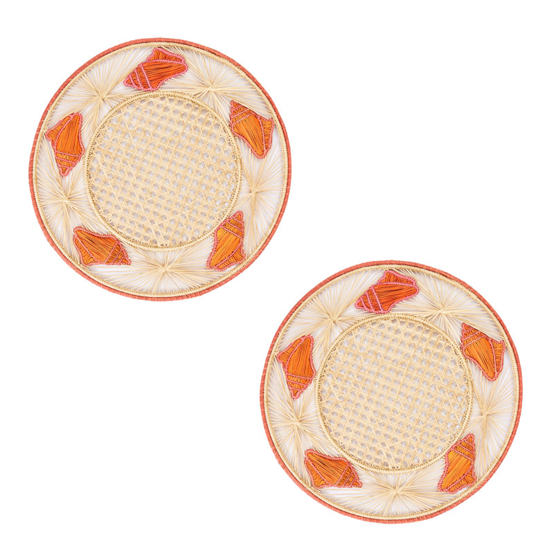 3D Placemat - Set of 2, Conch