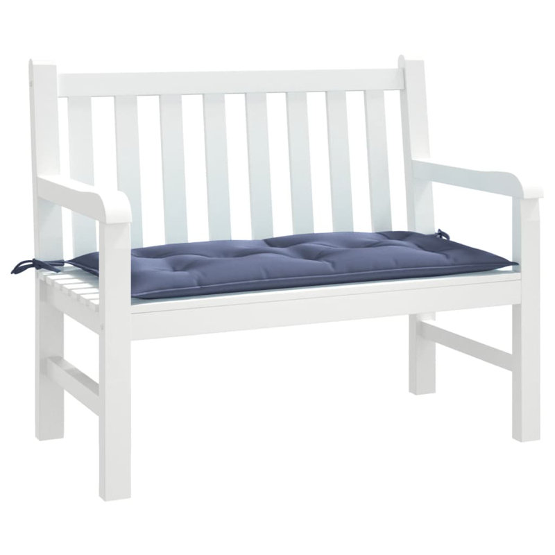 Outdoor 2.8'' Bench Seat Cushion, Navy Blue, 39.3" W x 19.7" D