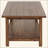 Wood Coffee Table With Shelf