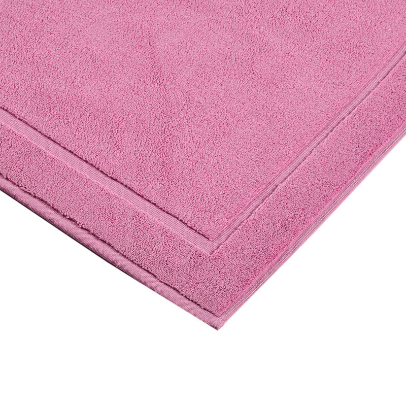 Tapis pour salle de bain Hawmam, Rose
