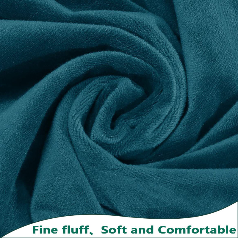 Housse pour canapé de coin Elastic, Bleu profond, H 38 po x l 58 po x P 43 po