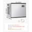 Commercial Ice Maker Machine - Head 550 lbs/Day Self-Cleaning Ice Machine,Modular Ice Cube Machine for Restaurant Hotel - Head Only