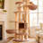 Modern 65''H Extra Large Multi-Function Cat Tree for Big Cats&MaineCoon