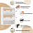 Slim Entryway Shoe Cabinet with Flip Drawers and Removable Dividers for Space-Saving Storage