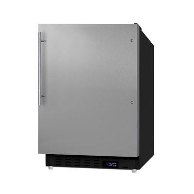 2.68 Cubic Feet Undercounter Upright Freezer with Adjustable Temperature Controls
