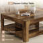 Four Leg Coffee Table with Storage