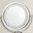 Ake 8" Lighted Wall Mount Magnified Makeup Mirror, Plug In-1810882058
