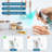 2 in 1 Tabletop Paper Towel Holder with Spray Bottle