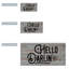 « Hello Darlin » par Olivia rose, reproduction d’art textuel sur toile tendue-421372432