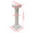 2Pcs Decorative Column
