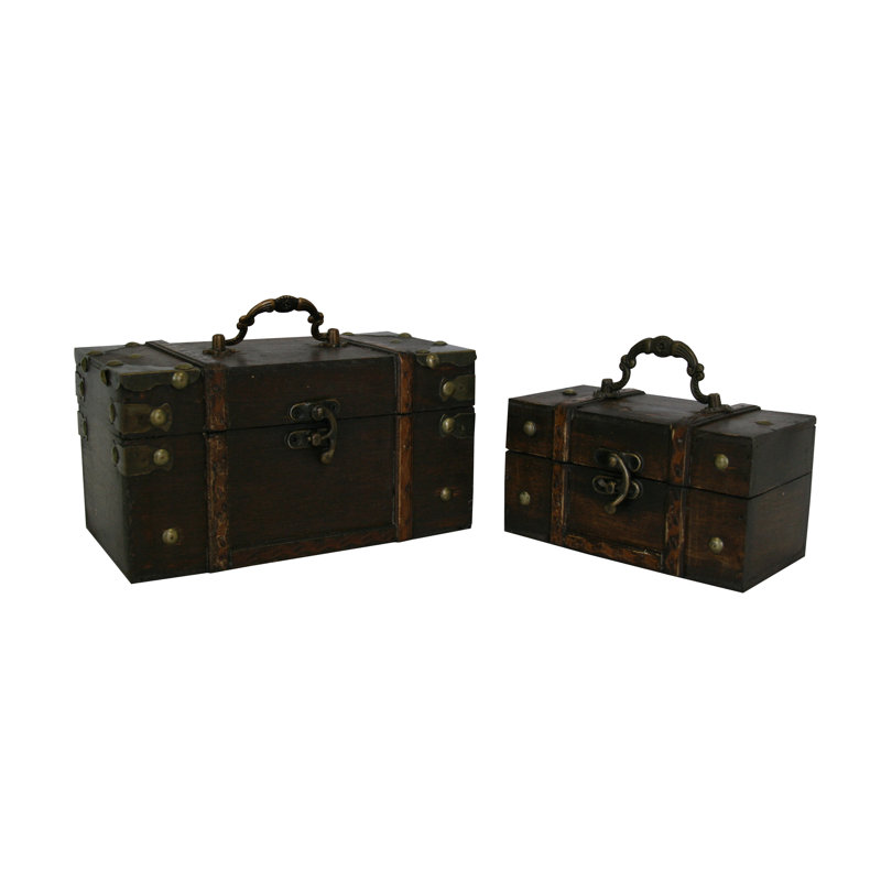 Wooden Decorative Trunk