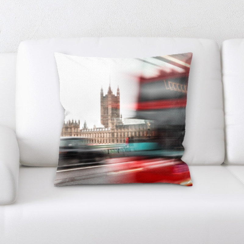 Microsuede Throw Pillow