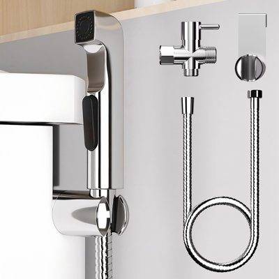 Single Mode Bidet Sprayer With 59" Hose